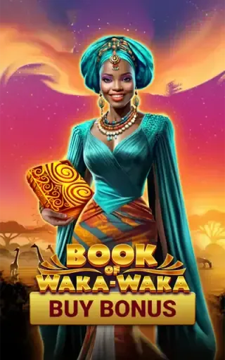 Book of Waka Waka Buy Bonus by Amusnet